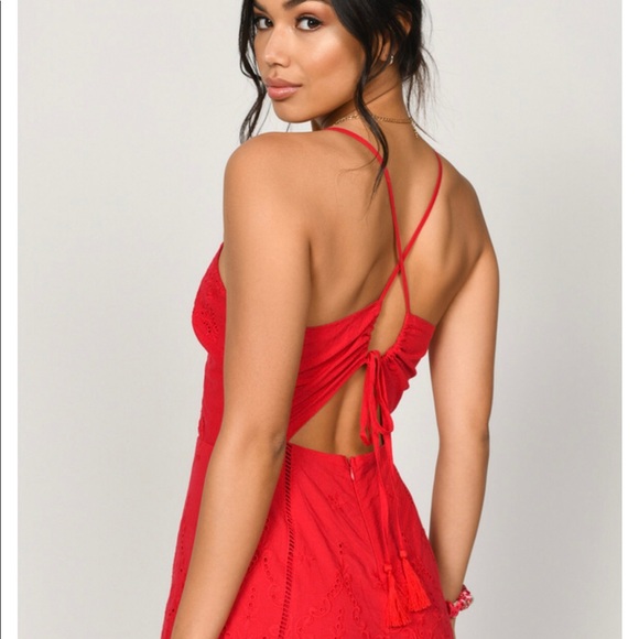 Large Red Romper - Picture 2 of 4